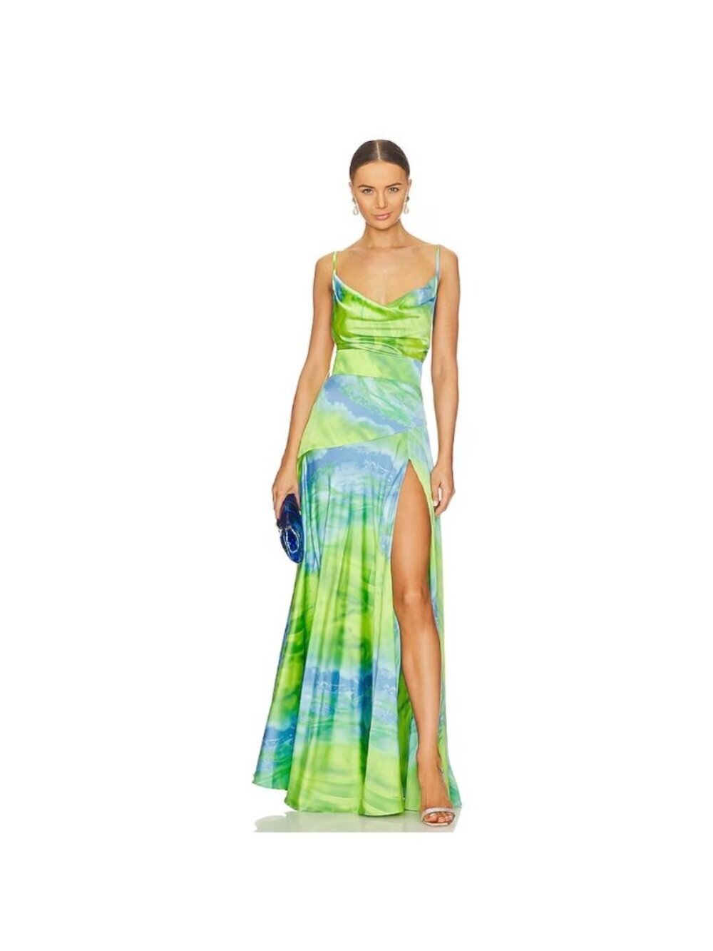 NWT Bronx and Banco x Revolve Leo Maxi Dress in Multicolor